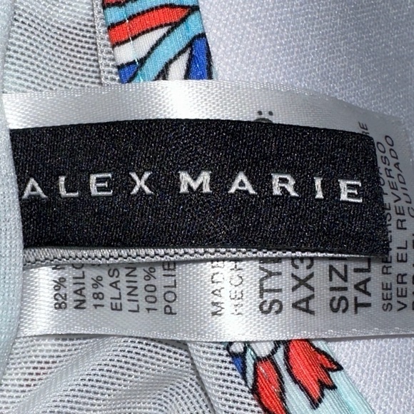 Alex Marie Paisley Tankini Top - Picture 7 of 9